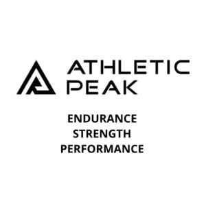 Athletic Peak - White - Mens Staple T shirt Design