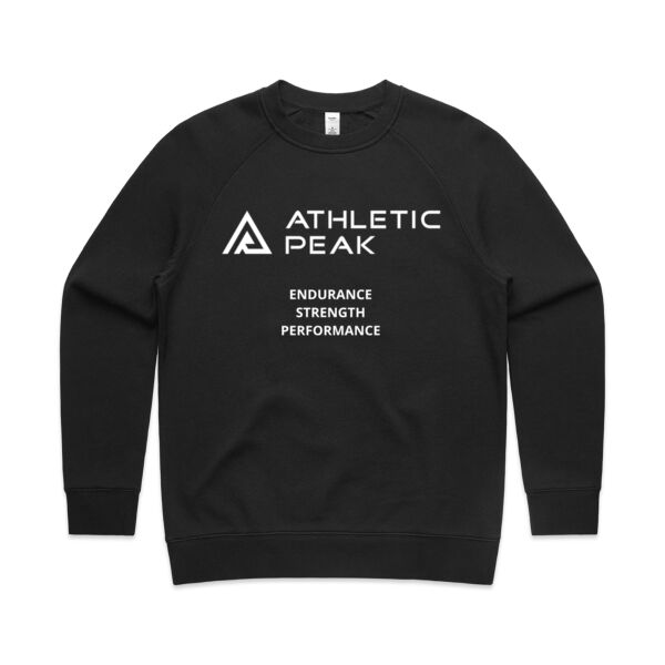 Athletic Peak - Black - Womens Supply Crew  Thumbnail